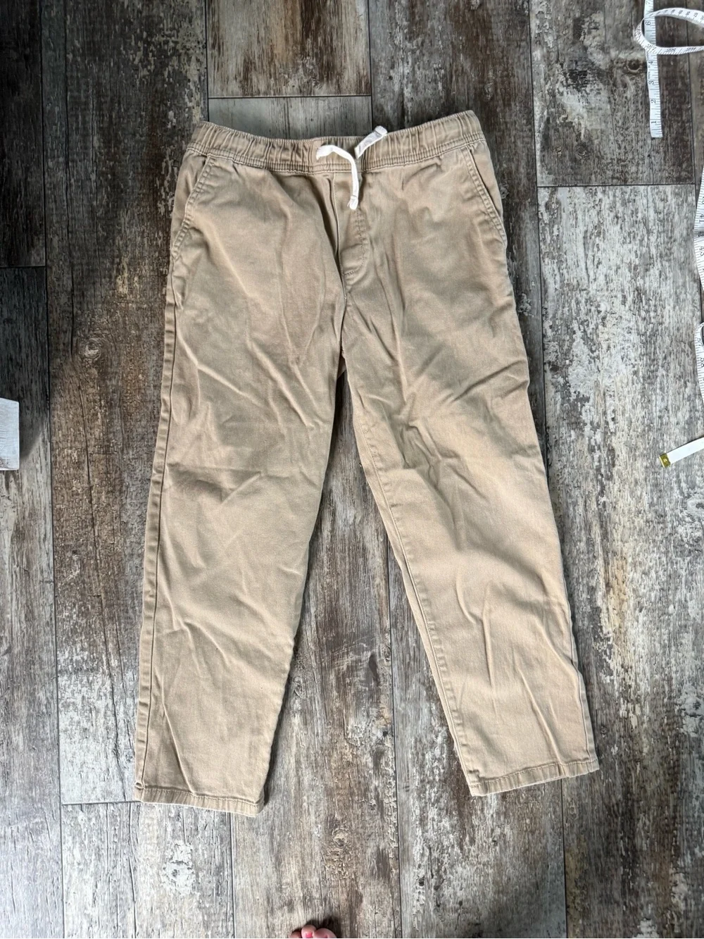 2 listings for $30 sale: 3 pair wonder nation pants 2 khaki , 1 navy blue